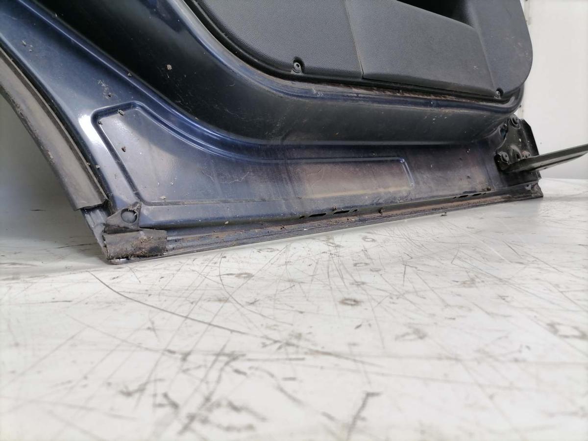 Opel Combo C original Schiebet&uuml;r hinten links Z168 Metroblau Rohbau BJ06